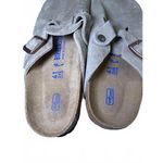 Birkenstock  New Suede Leather Mules with Buckle, size 41 Photo 2