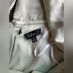 Lulus  Always Celebrating Sage Green Satin Off-the-Shoulder
Mini Dress Photo 5