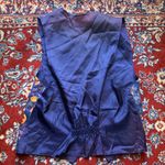 Vintage 90s Vest Halloween NYC Purple Orange Pumpkins Bats Witches Size M Photo 5