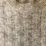 H&M Light Gray Ribbed Sweater Photo 6