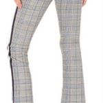 MOTHER The Insider Ankle Plaid Trouser Jean Pant Size 26 Gray Photo 2