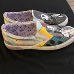 GROUND UP DISNEY TIM BURTON NIGHTMARE BEFORE CHRISTMAS SLIP ON JACK& SALLY SHOES Black Size 11 Photo 7