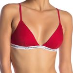 Calvin Klein Red Bralette Photo 0