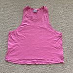 Outdoor Voices  Everyday Muscle Tank Top Bubblegum Pink Size Medium Cotton EUC Photo 1
