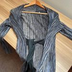 Nie + Zoe sweater tunic. Dark Academia. Size XS. Blue Photo 3