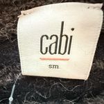 CAbi Cab Waverly Poncho Charcoal Dark Gray Lightweight Wool Blend Size Small Photo 7