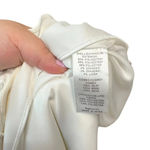 BHLDN Badgley Mischka Draped Top Crepe Skirt Gown Ivory White Size 0 Photo 16