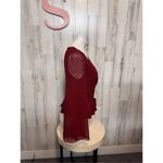 1. State  red blouse size small Photo 2