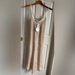 Papinelle Silk and Cotton Cherry Blossom Lace Trim Nightgown and Robe Set Size XS Photo 1