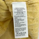 J.Crew NWT Factory Wool Mock Neck Sweater Extra Soft Yarn Yellow Small Photo 6