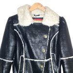 Apple Bottoms Vintage Faux Leather Black Womens Y2K Jacket Coat Size M Photo 1
