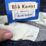Acne Studios  Bla Konst Blue Denim Shadow Miniskirt Photo 2