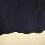 DISSH Ribbed Knit Cropped‎ Tank Top Square Neck Black Size 14 Goth Rayon Nylon Photo 3