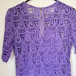 NWT Anthropologie Adiva Lavender Lace Women's Blouse Photo 4