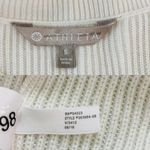 Athleta  Asymmetrical Rest Day Crewneck Sweater Small Ivory Photo 5