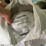 Calvin Klein Women Crisp White Dress Shirt Photo 3