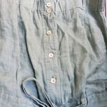 Stile Benetton linen light green dress size xs fits regular size small women's Photo 2