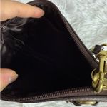 Coach Brown Signature Canvas Wristlet Photo 4
