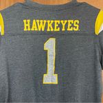 Nike Iowa Hawkeyes Woman’s Vneck Grey Lightweight Casual Tee Size XL Photo 4