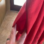 Maeve Anthroplogie Womens Lattice Neck A-line Dress Red Sleeveless Size 6 Photo 9