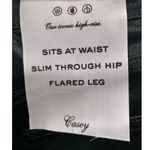 Rag and Bone Jeans 24 Ankle Flared, Coated Washed, 24 x 26.5 Casey, B70, $90 Black Photo 10