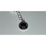 Liz Claiborne LC Silver Tone 5 Ring Necklace Ajustable Photo 6