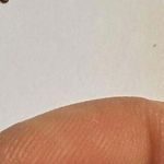 Letter / Initial E Lapel Stick Pin Gold Tone Photo 4