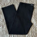 Betabrand  Black Straight Leg Classic Dress Pant Yoga Pants Size L Petites Photo 4