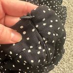 ZARA Black and White Polka Dot Skirt Photo 4