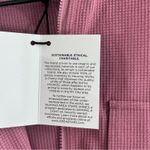 Area Stars Waffle Zip Bomber Jacket Cropped Utility Mauve Pockets Size XS NEW Pink Photo 9