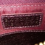 barney's new york  cherry metallic leather bag Photo 5