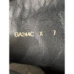 Good American Women's Ankle Boots Croc Embossed Black Size 7 NWOB Square Toe Photo 11