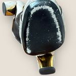 Prada AUTHENTIC  | Vintage Gold Hardware Suede Pumps | Size 38 Photo 12