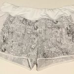 MTA Sport  White and Gray Athletic Shorts Photo 0