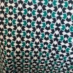 MELLODAY  Green‎ and Black Geo Print Top Medium Photo 9