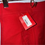 Spanx NEW On-the-Go Ankle Slim Straight Pant True Red Small Chic Trendy Workwear Photo 4