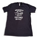 Black Graphic Oversized Large (L) Short sleeve T Photo 0