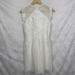 Julia Jordan  White Floral Sleeveless Illusion Lace Dress Size‎ 2 NWT $180 Photo 4