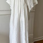 Maxi Dress Long White Linen Sunday Saint Tropez Italy Luxury Resort Cruise $425 Size undefined Photo 0