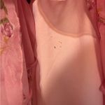 Euro Pink Floral Midi Dress Size M Photo 1