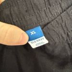 Old Navy Women’s XL Black Linen Jogger Pants Minimalist Lagenlook Photo 1