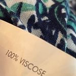 Poupette St. Barth Sleeveless Romper Size Medium Sheer Ruffle Blue Green Coverup Photo 8