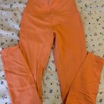 Lululemon Neon Coral Leggings Photo 1