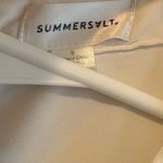 Summersalt  Effortless Swim Coverup Dress Long White Button Front Size Small Photo 6