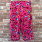 Printfresh Hummingbird Haven 2 Piece Pajama Set Women’s Medium Pink Artsy Cotton Photo 9