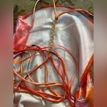 JLUXLABEL NWT:  Elegant Orange and Pink Maxi Dress Photo 9