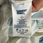 Lands' End  Womens Large D Chlorine Resistant V-neck Fauxkini One Piece Swimsuit Photo 5