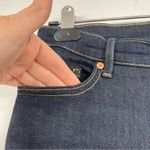 Banana Republic  High Rise Flare Jeans Womens 28 Dark Wash Blue Denim Stretch Photo 4