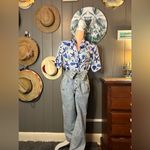 90’s Anna Kriste Beachy Shell Shirt XL White Photo 3