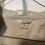 Christopher & Banks Cream Utility Jacket Lightweight Design Photo 2